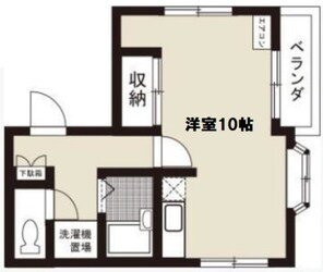 ヒルサイド千駄木の物件間取画像